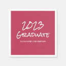 Search for pink graduation napkins College