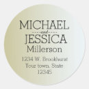 Search for gold address stickers Yellow