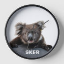 Search for australian animal clocks Koala