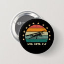 Search for vintage airplane buttons Retro