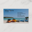 Search for destinations business cards Water