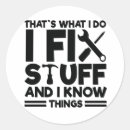 Search for engineering round stickers Handyman