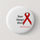 Search for hiv buttons Red