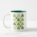 Search for shamrock heart mugs Clover