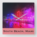 Search for art deco clocks South beach