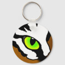 Recherche de yeux de tigre porteclés Animaux
