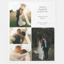 Search for anniversary photo blankets Black and white