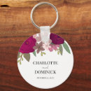 Search for autumn wedding rounded keychains Engagement