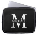 Search for initials laptop cases Minimalist