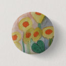 Search for abstract floral buttons Orange
