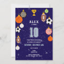 Search for 8 year old boy birthday cards invites Sports