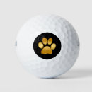 Search for paw prints golf balls Fun
