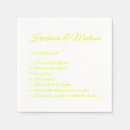 Search for couple fun facts wedding napkins Script