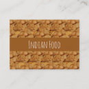 Search for indian food business cards Chef