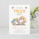 Recherche de monstres anniversaire invitations Camionnettes