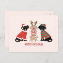 Search for cute chocolate lab puppy postcards Merry christmas