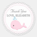 Search for whale thank you stickers Baby