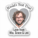 Recherche de monde autocollants Dad