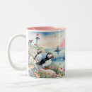 Recherche de puffin tasses Oiseau