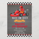 Search for go kart birthday invitations Party