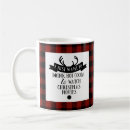 Search for red reindeer mugs Red and black