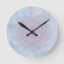Recherche de mandala bleu horloges Spirituel
