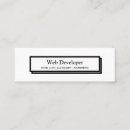 Recherche de sites web cartes visite Programmeur
