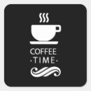 Search for black and white coffee stickers Modern