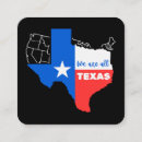 Search for texas flag business cards America