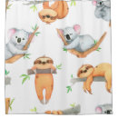 Search for sloth shower curtains Summer