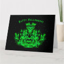 Search for monster halloween cards Green