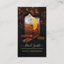 Search for bar owner business cards Cocktails