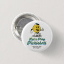 Search for mascots buttons Pickleball
