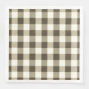 Search for brown plaid napkins Checks