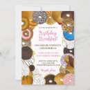 Search for breakfast birthday invitations Doughnut