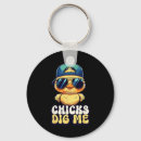 Search for funny chicks keychains Rustic