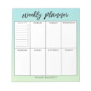 Search for weekly planner notepads Modern