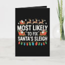Search for santa sleigh christmas cards Matching