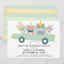 Search for car parade birthday invitations Boy