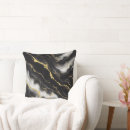 Recherche de noir marbre coussin coussins Aquarelle