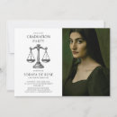 Search for law graduation invitations Minimalist