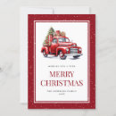 Search for red farm truck christmas cards Non photo