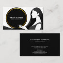Recherche de longe cartes visite Coiffeur