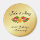 Recherche de de rose rouge refrigérateur magnets Anniversaire