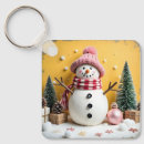 Search for christmas keychains Snowman