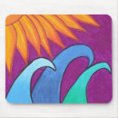 Search for purple waves mousepads Sky