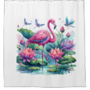 Search for pink flamingo shower curtains Bath