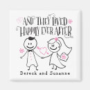 Search for bride shower magnets Bride and groom