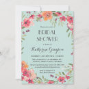 Recherche de nuptiales vintages douche invitations Aquarelle florale