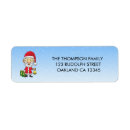 Search for jingle bell return address labels Winter